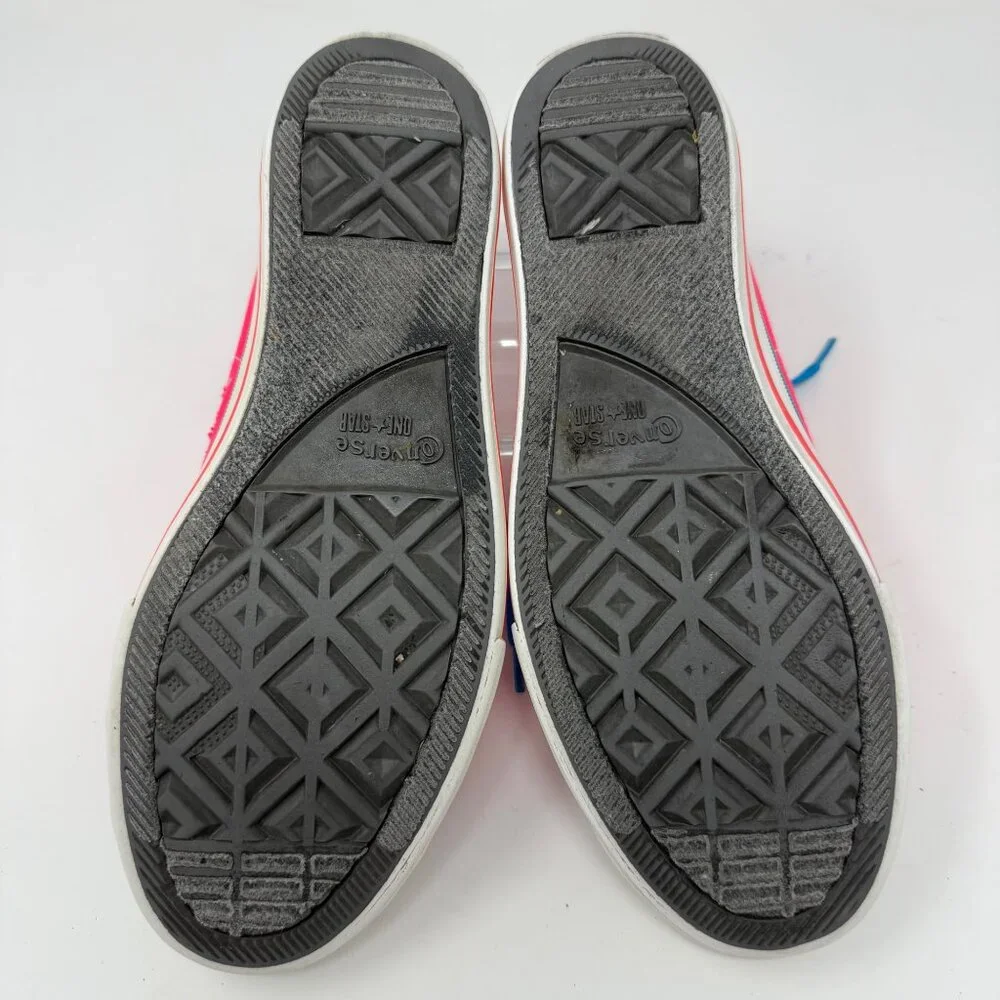 Converse One Star Hot Pink Canvas Low Tops - Picture 6 of 8
